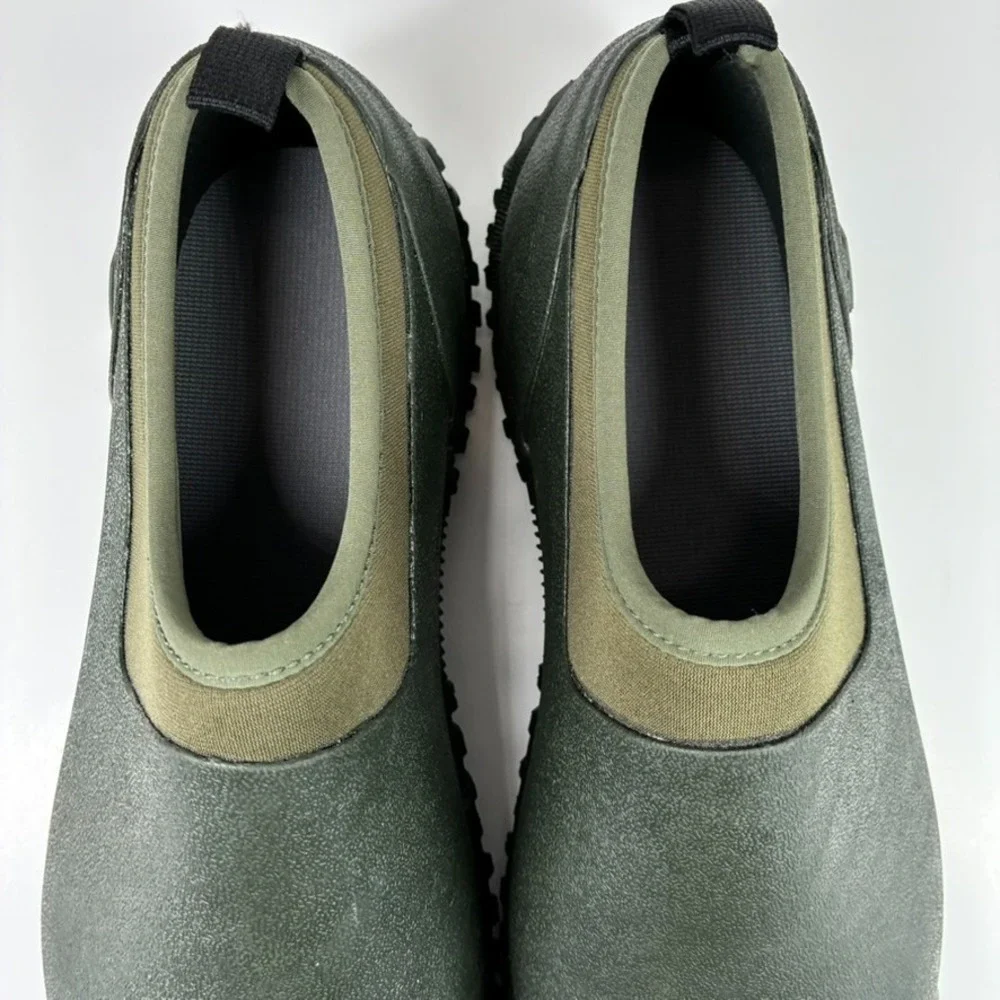 Muck Boots Muckster II Low Men's US 12 Moss Green Waterproof Outdoor Garden Shoe